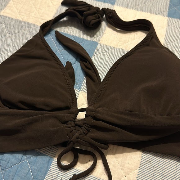 Robin Piccone Key Hole Halter in Brown NWOT - Picture 5 of 8